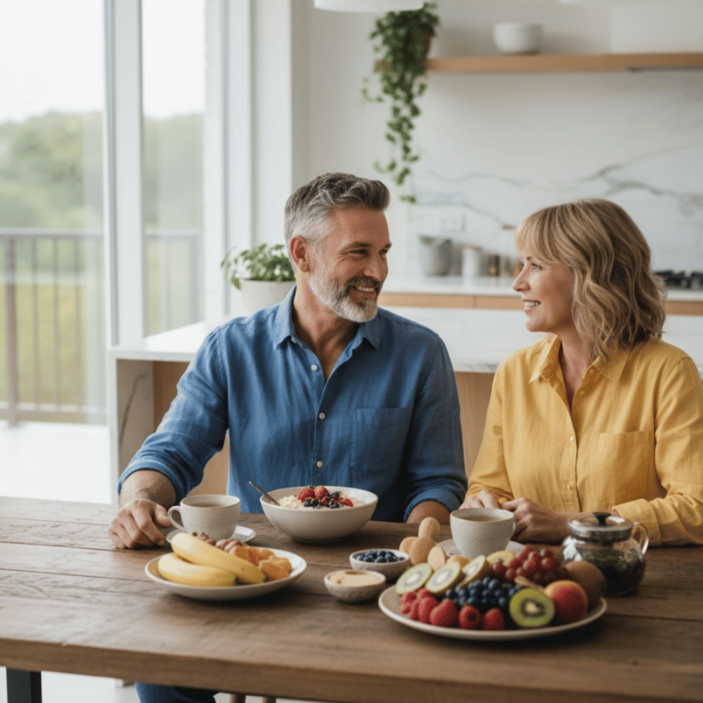 Senior couple enjoying lifestyle